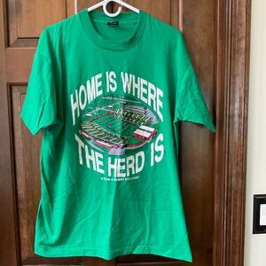 Marshall U. vintage unisex t-shirt, XL, green